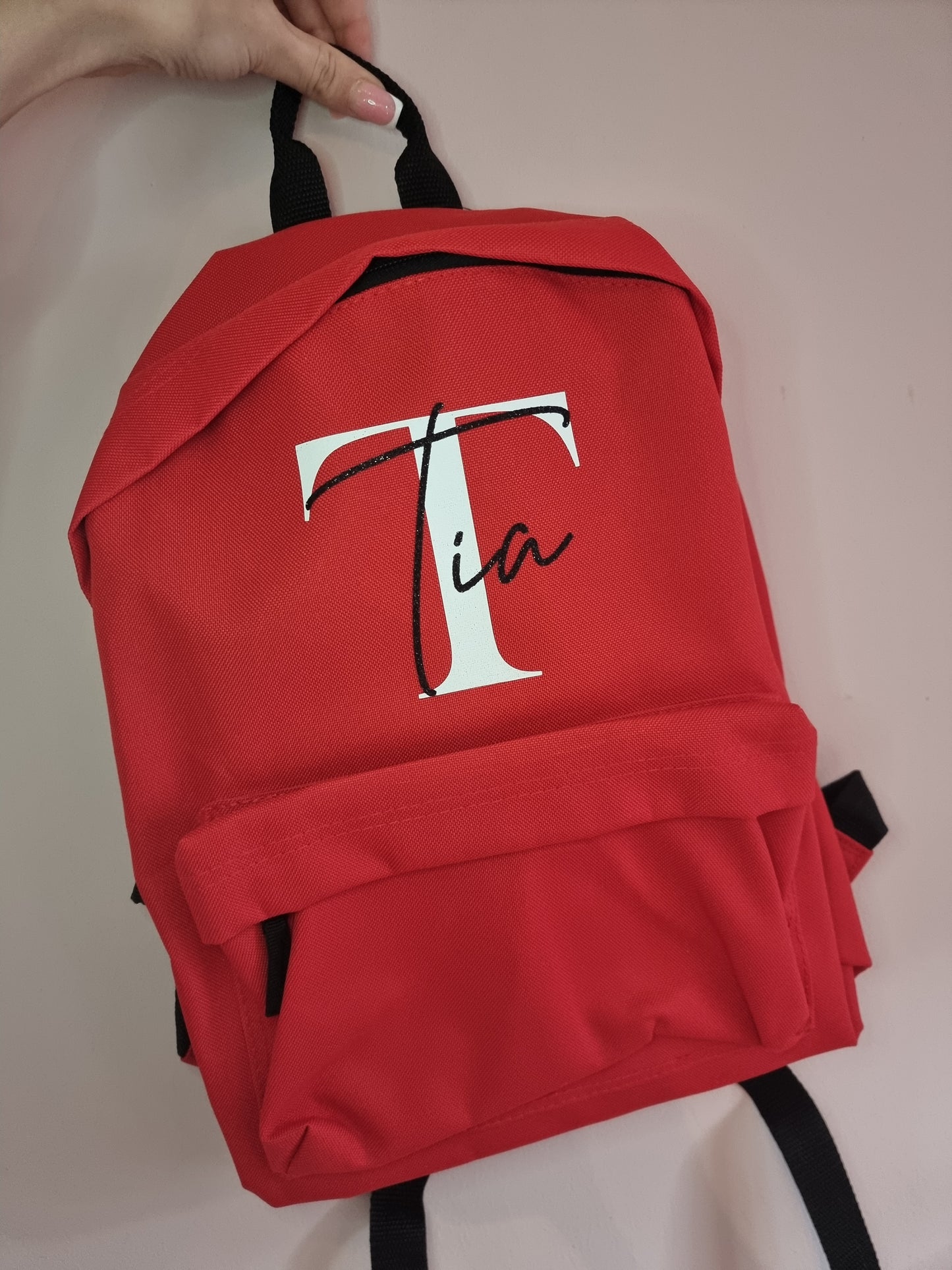 Personalised kids medium school bag