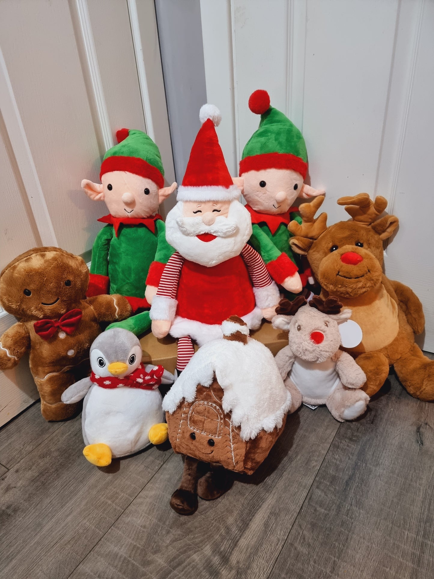 Personalised christmas teddy