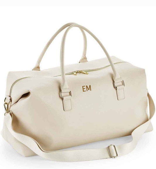 Personalised boutique weekender bag