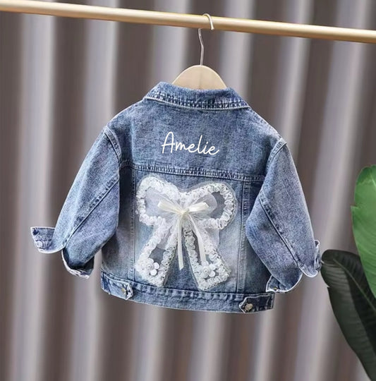 *pre order* Personalised childs denim jacket