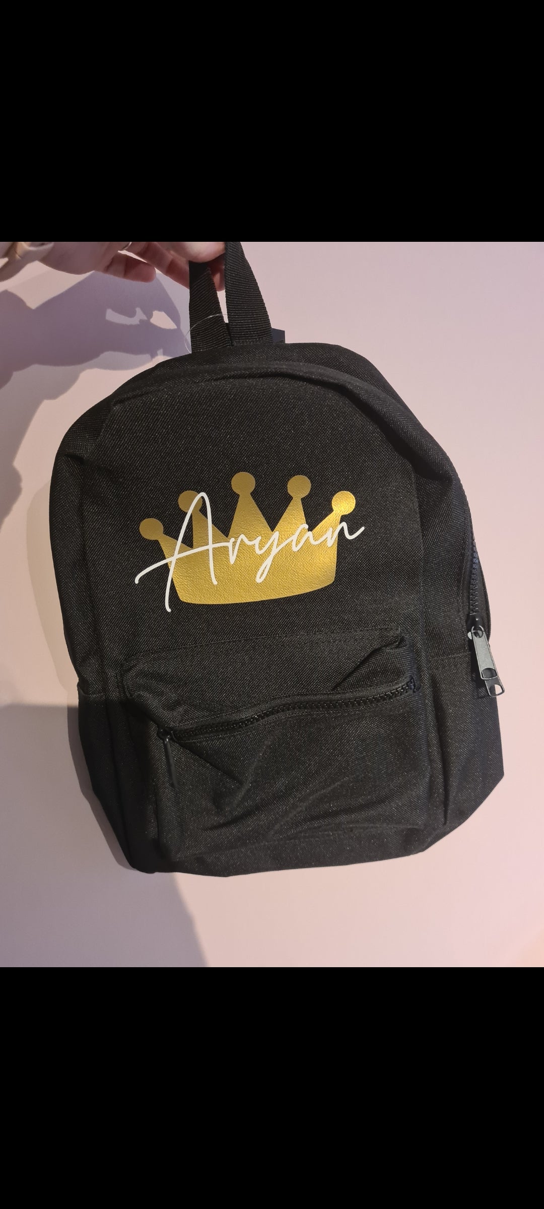 Personalised childrens mini backpack