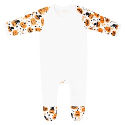 Personalised halloween pumpkin pjs