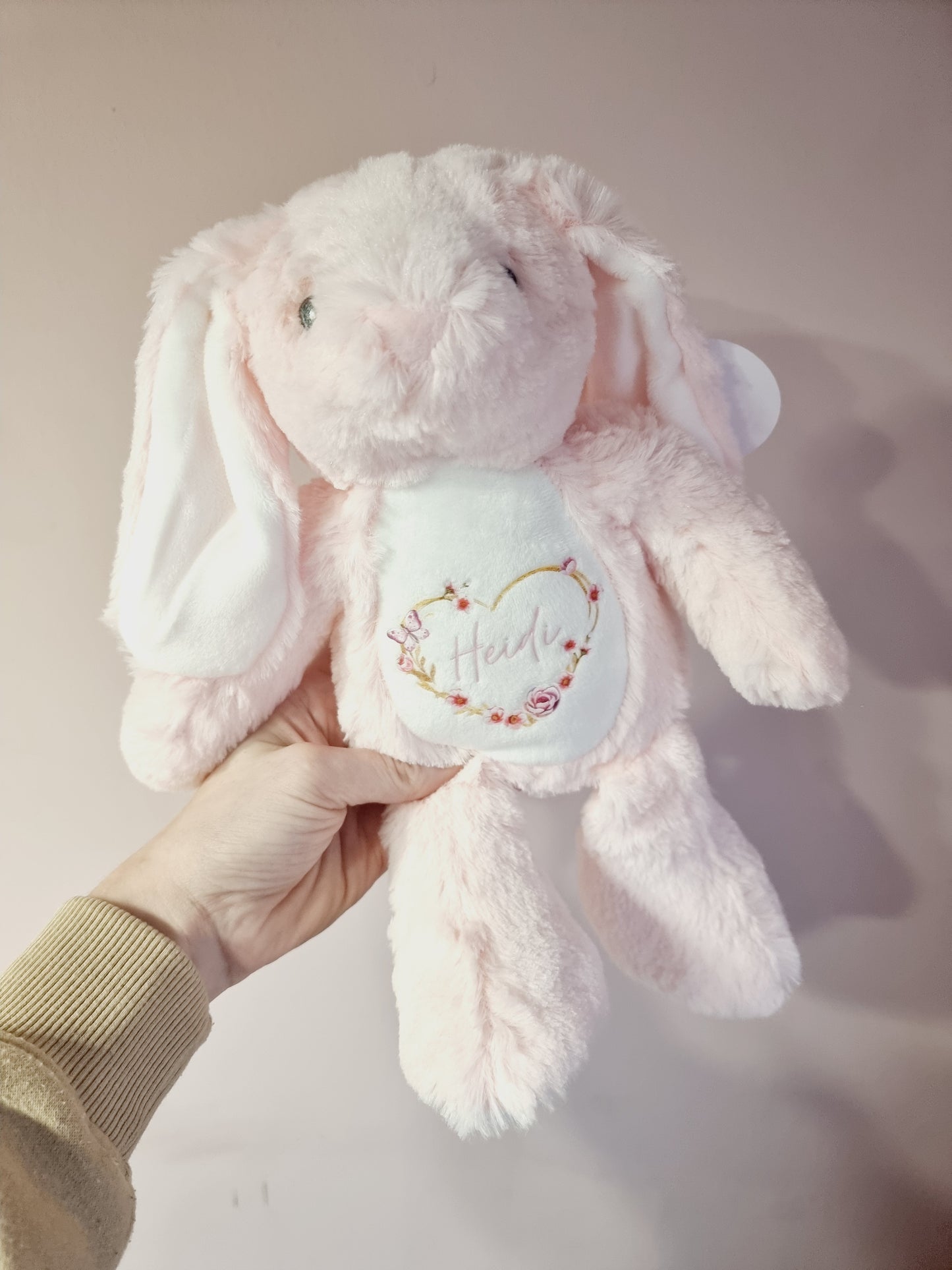 Personalised bunny rabbit teddy