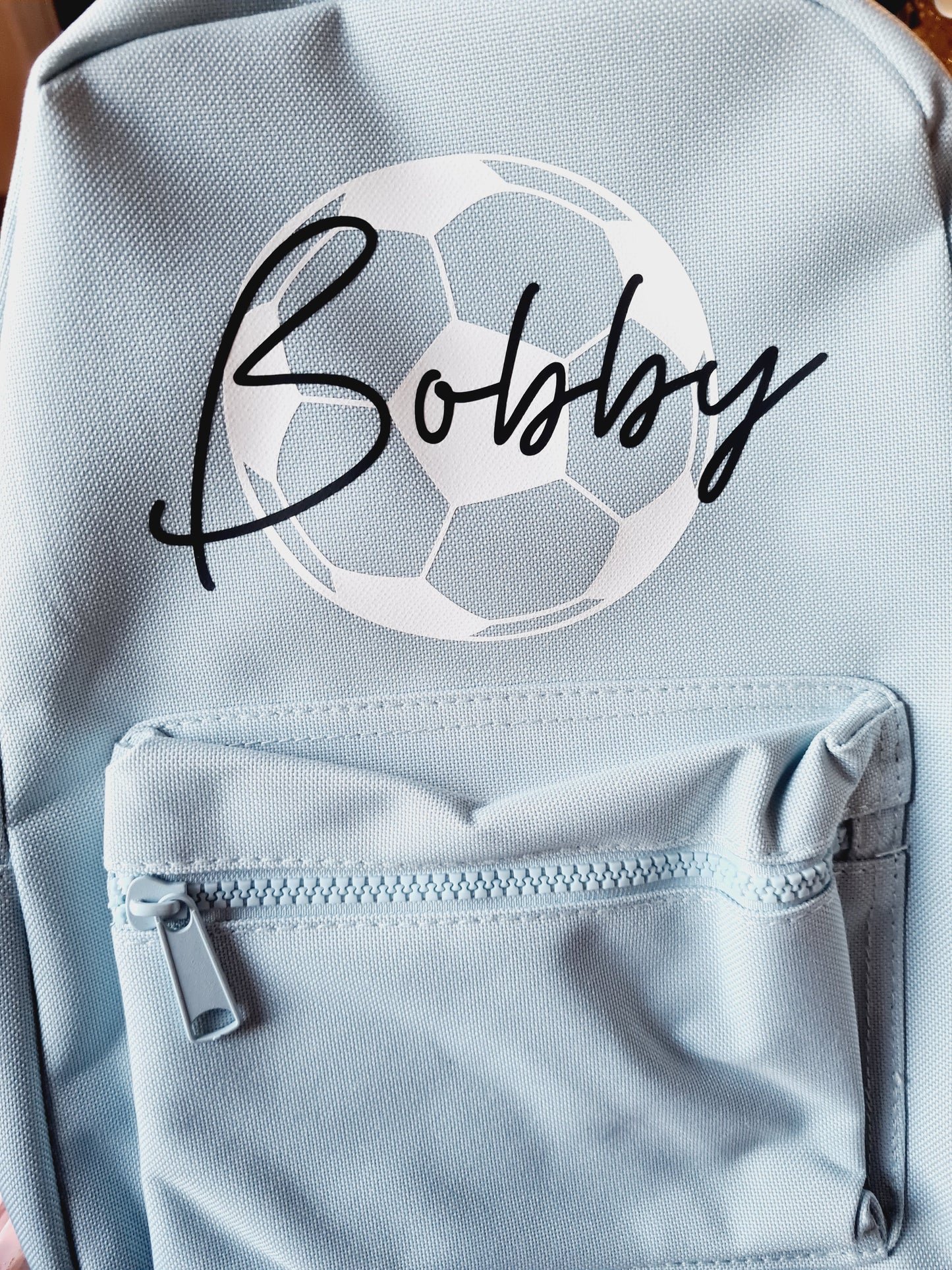 Personalised childrens mini backpack