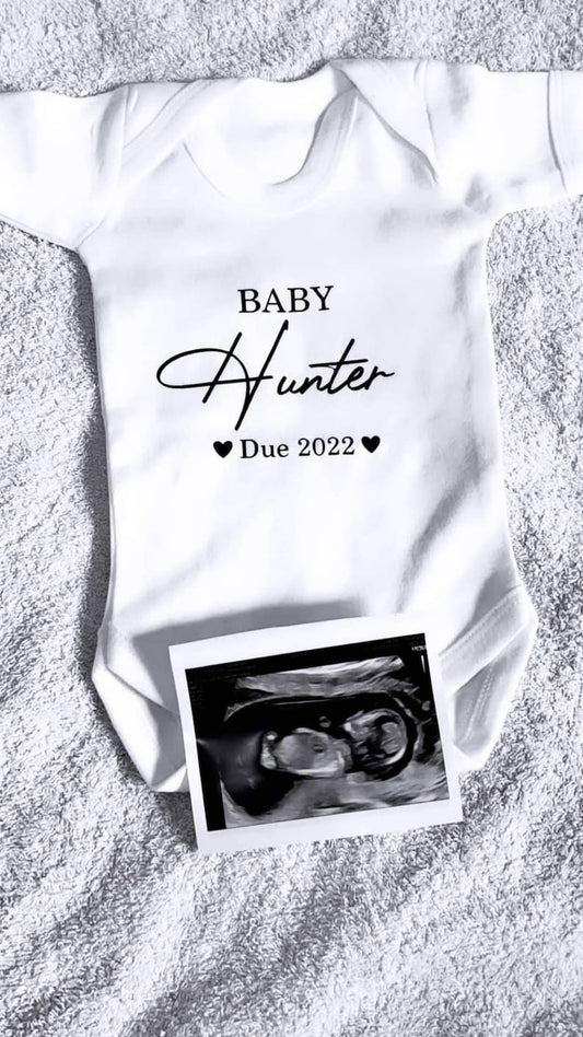 New baby vest