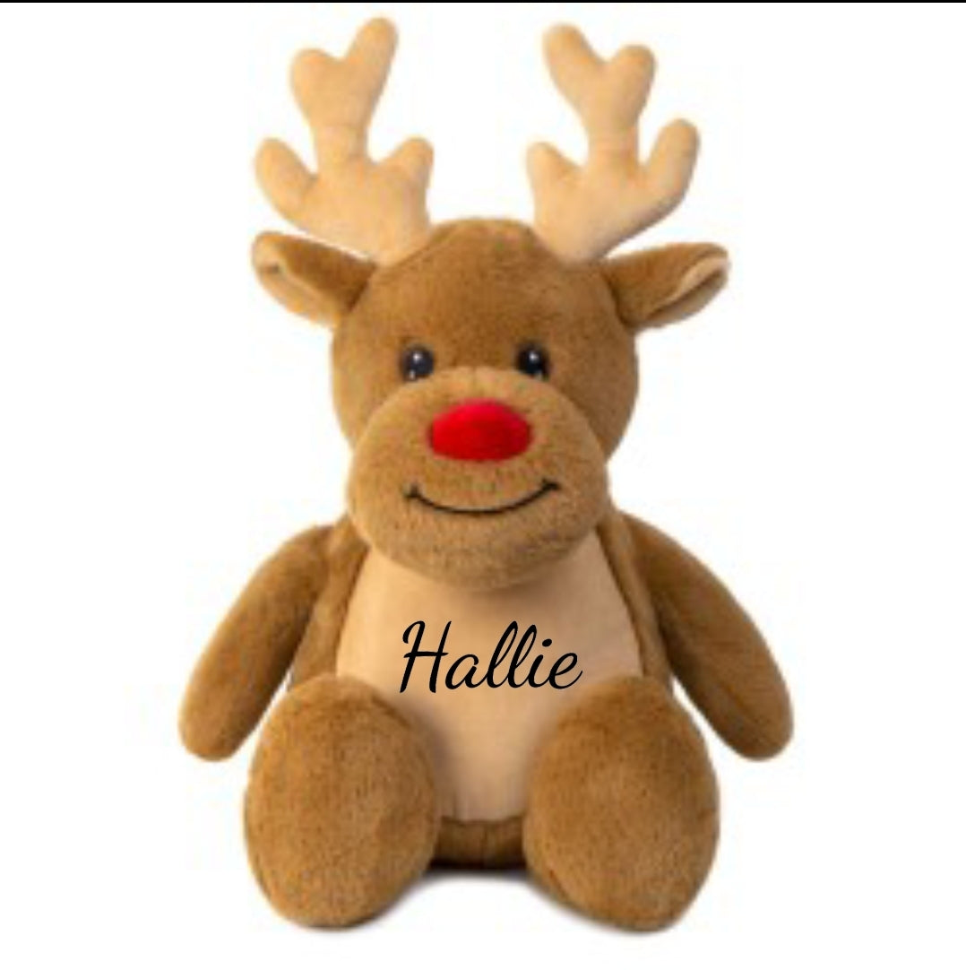 Personalised christmas teddy