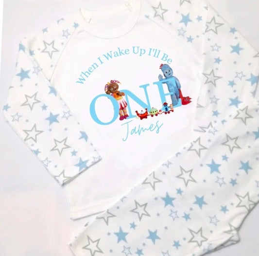 Personalised birthday character pjs