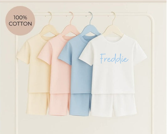 Personalised childrens short set