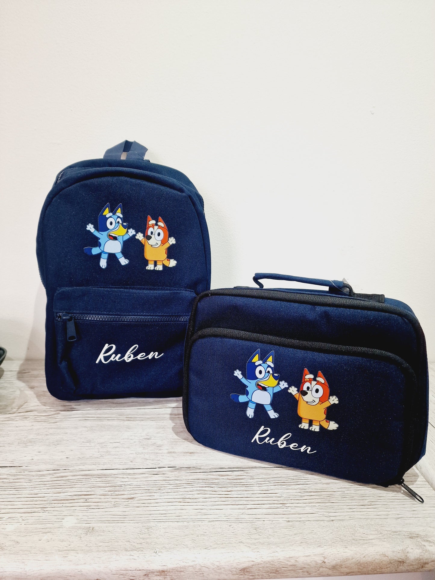 Bluey personalised lunch bag