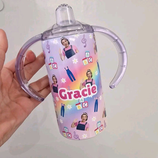 Ms rachel personalised sippy cup