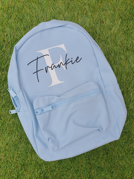 Personalised childrens mini backpack